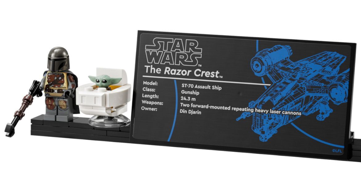 Keine Sticker mehr: LEGO Star Wars UCS Plaketten ab 2023 bedruckt
