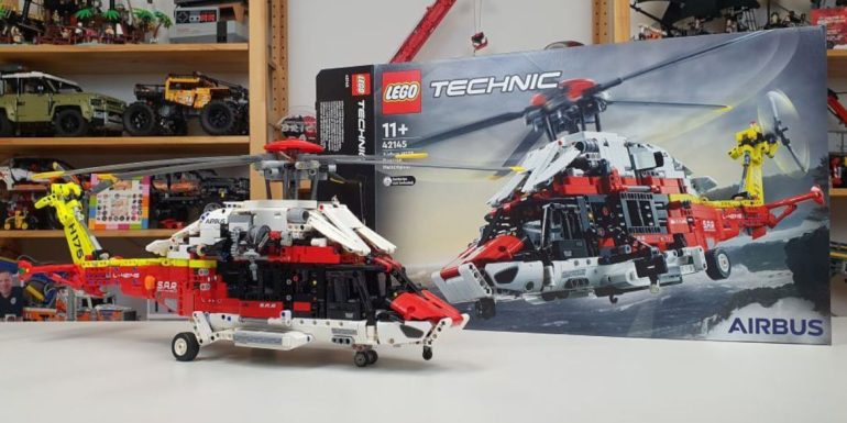 Super Funktionen, aber nicht stabil genug: LEGO Technic 42145 Airbus H175 Rettungshelikopter im Review