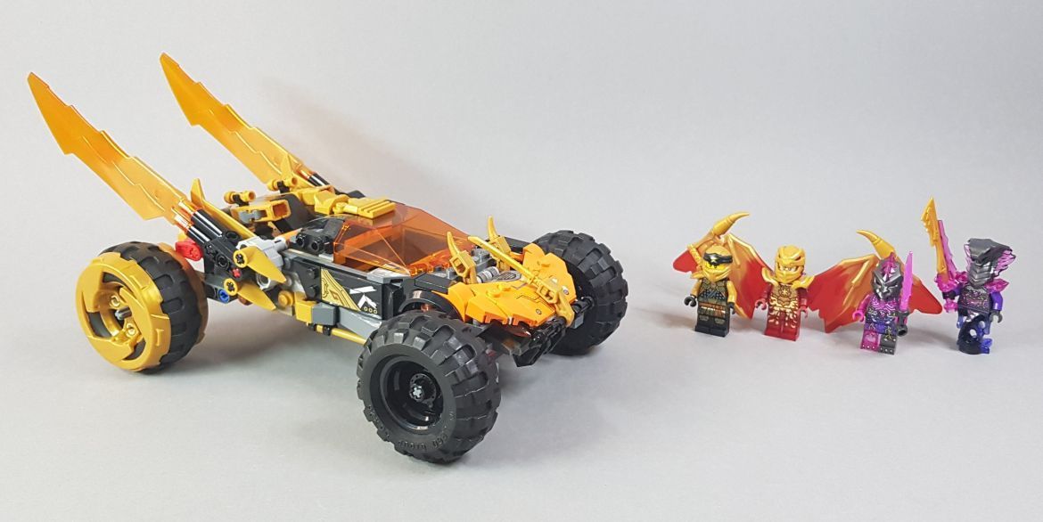 Viel Platz und coole Funktion: LEGO Ninjago 71769 Coles Drachenflitzer im Review