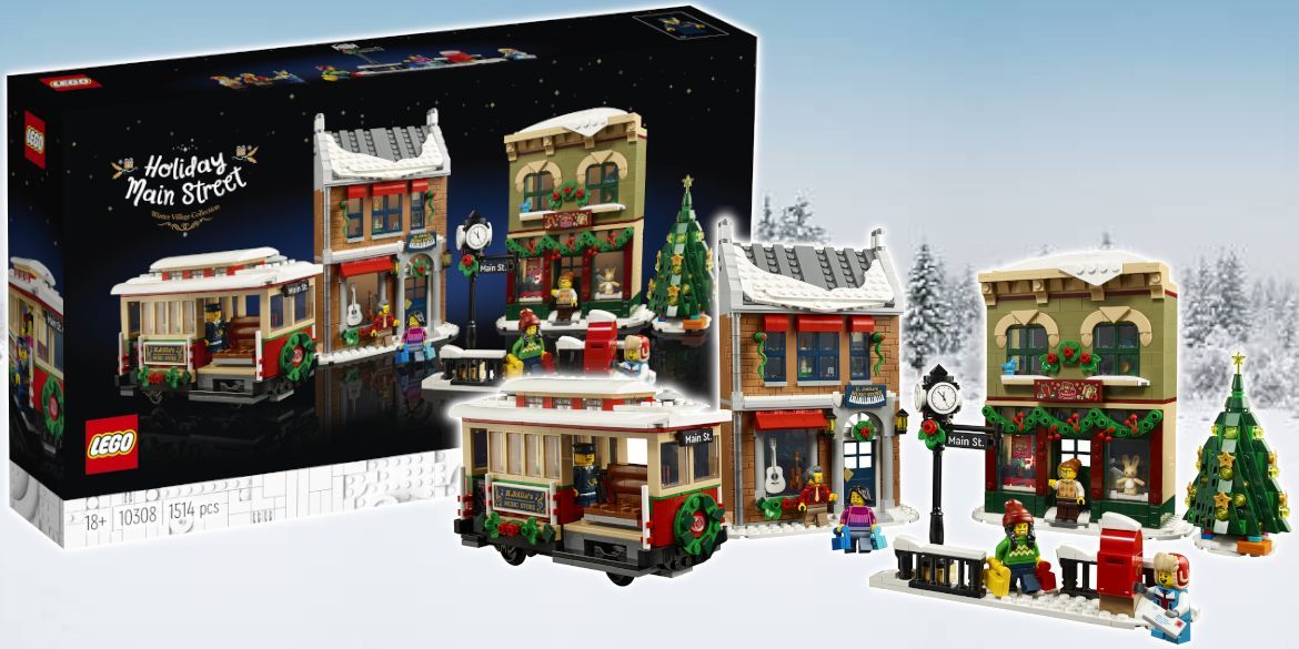 LEGO 10308 Holiday Main Street: Neues Winter Village Set offiziell vorgestellt