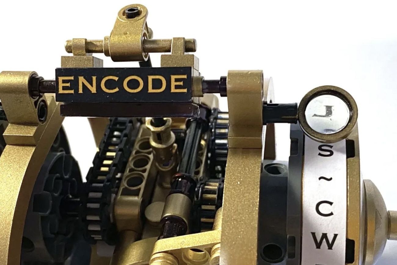 LEGO Ideas Cipher Machine