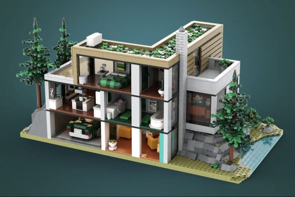 The Architect’s House sammelt 10.000 Stimmen auf LEGO Ideas | PROMOBRICKS