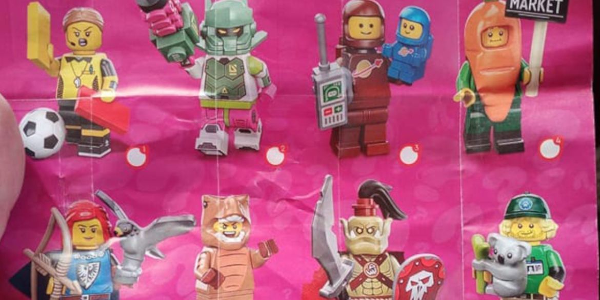 LEGO 71037 Minifiguren Serie 24: Erstes Foto des Beipackzettels enthüllt Charaktere
