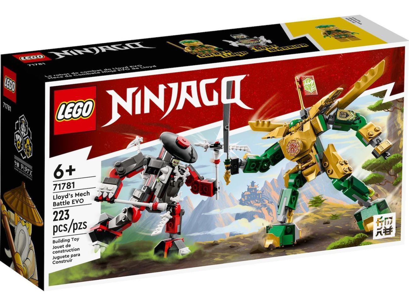 LEGO Ninjago 2023 Januar-Neuheiten offiziell vorgestellt: Knochenkönig, Eisdrache & Titan-Mech