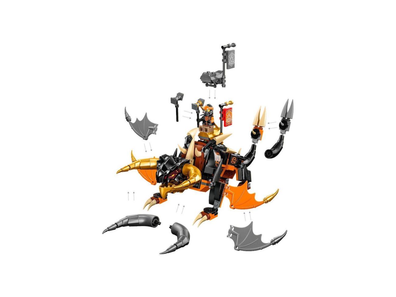 LEGO Ninjago 2023 Januar-Neuheiten offiziell vorgestellt: Knochenkönig, Eisdrache & Titan-Mech