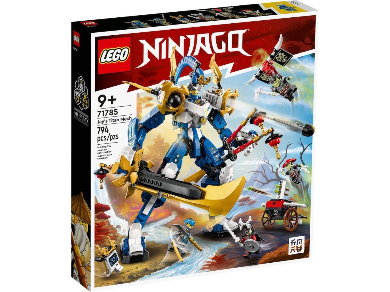 LEGO Ninjago 2023 Januar-Neuheiten offiziell vorgestellt: Knochenkönig, Eisdrache & Titan-Mech