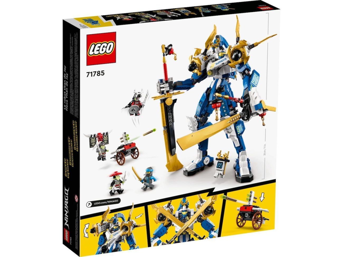 LEGO Ninjago 2023 Januar-Neuheiten offiziell vorgestellt: Knochenkönig, Eisdrache & Titan-Mech
