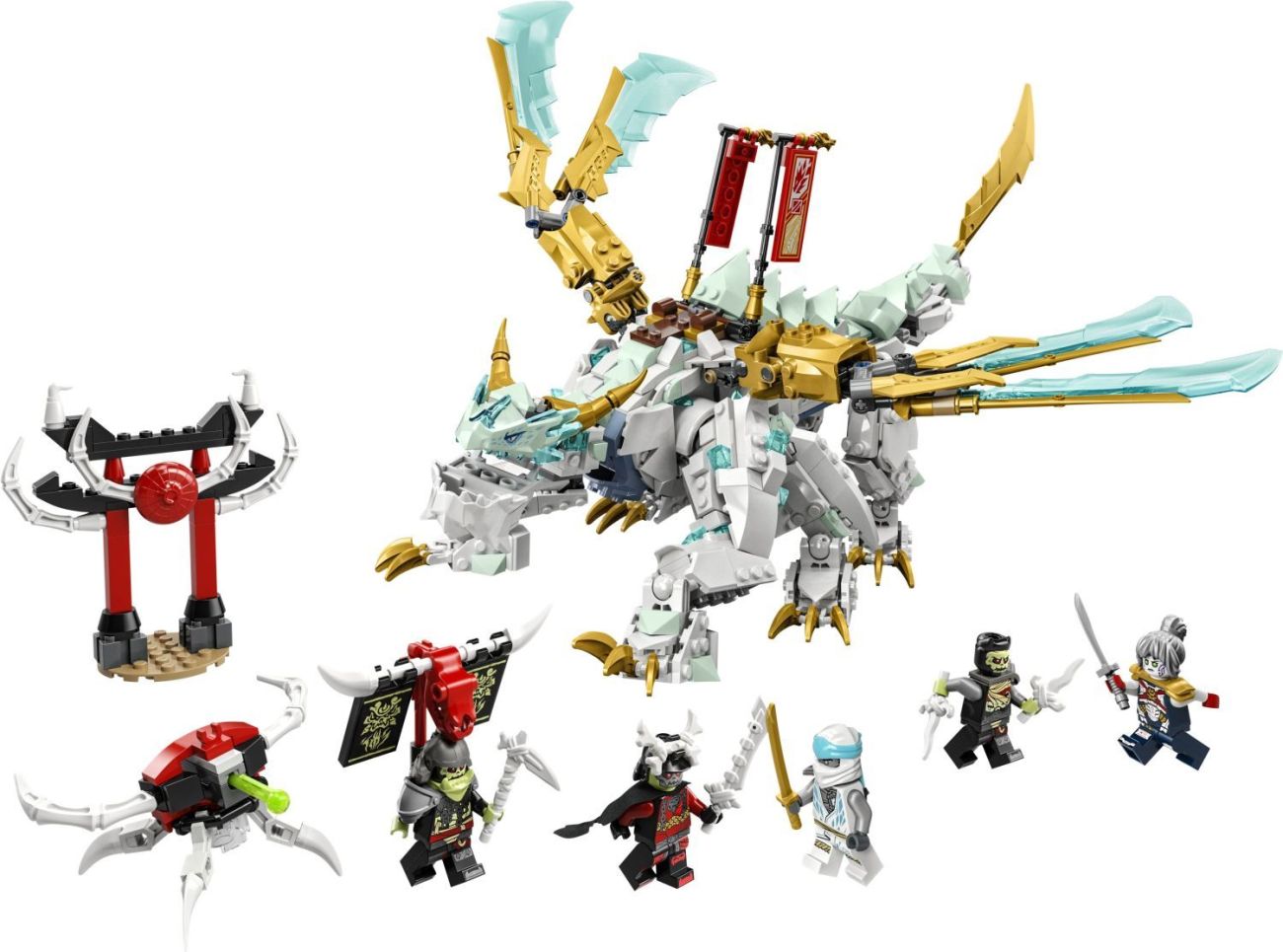 LEGO Ninjago 2023 Januar-Neuheiten offiziell vorgestellt: Knochenkönig, Eisdrache & Titan-Mech