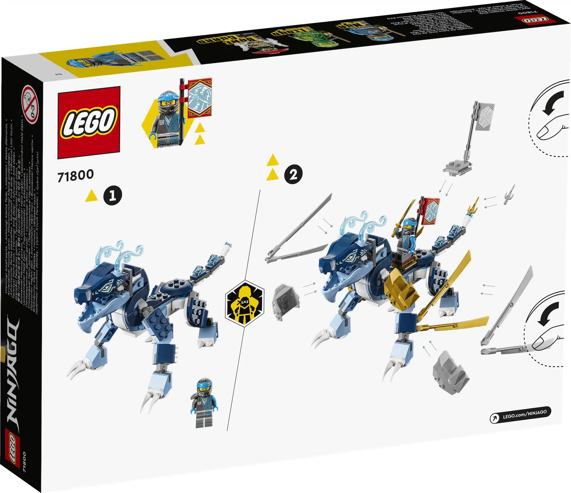 LEGO Ninjago 2023 Januar-Neuheiten offiziell vorgestellt: Knochenkönig, Eisdrache & Titan-Mech