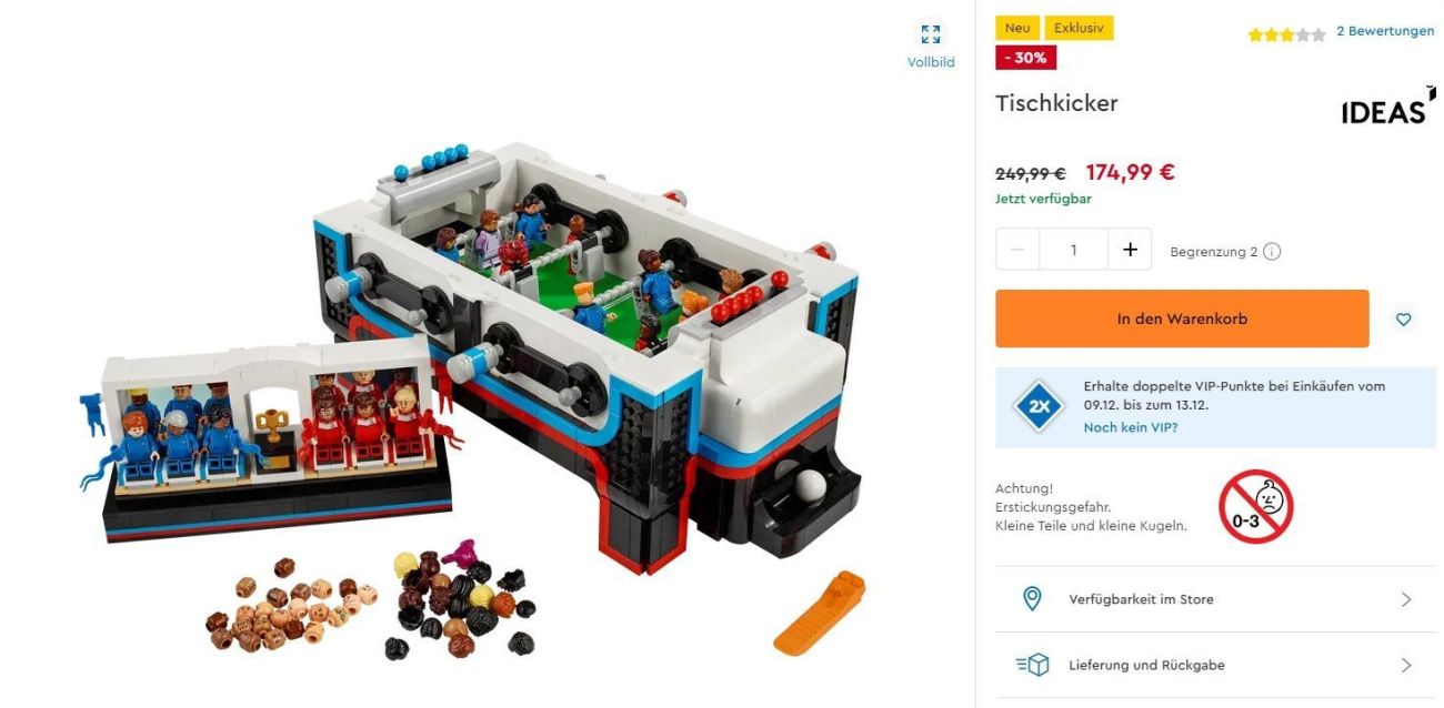 LEGO VIP: Doppelte Punkte & diverse Gratisbeigaben ab jetzt verfügbar!