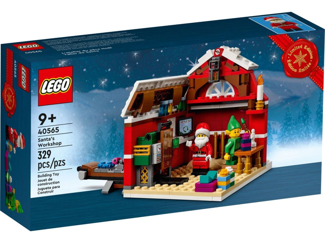 LEGO 40565 Werkstatt des Weihnachtsmanns & 3 weitere GWPs jetzt verfügbar