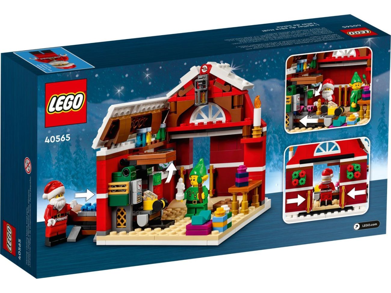 LEGO 40565 Werkstatt des Weihnachtsmanns