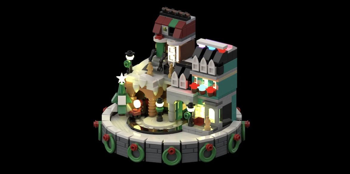 LEGO Ideas Holiday Village w/Train 