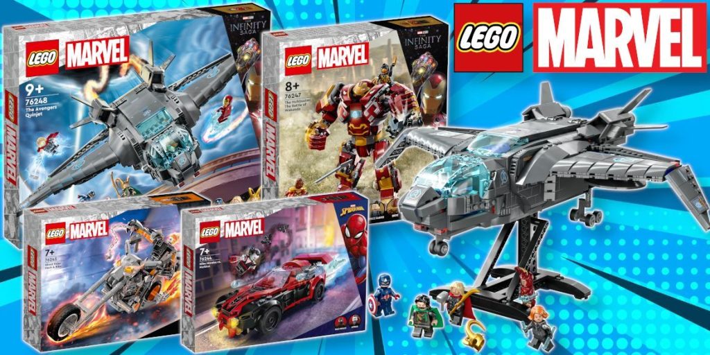 LEGO Marvel 2023 Januar-Neuheiten enthüllt: Neuer Quinjet, Hulkbuster ...