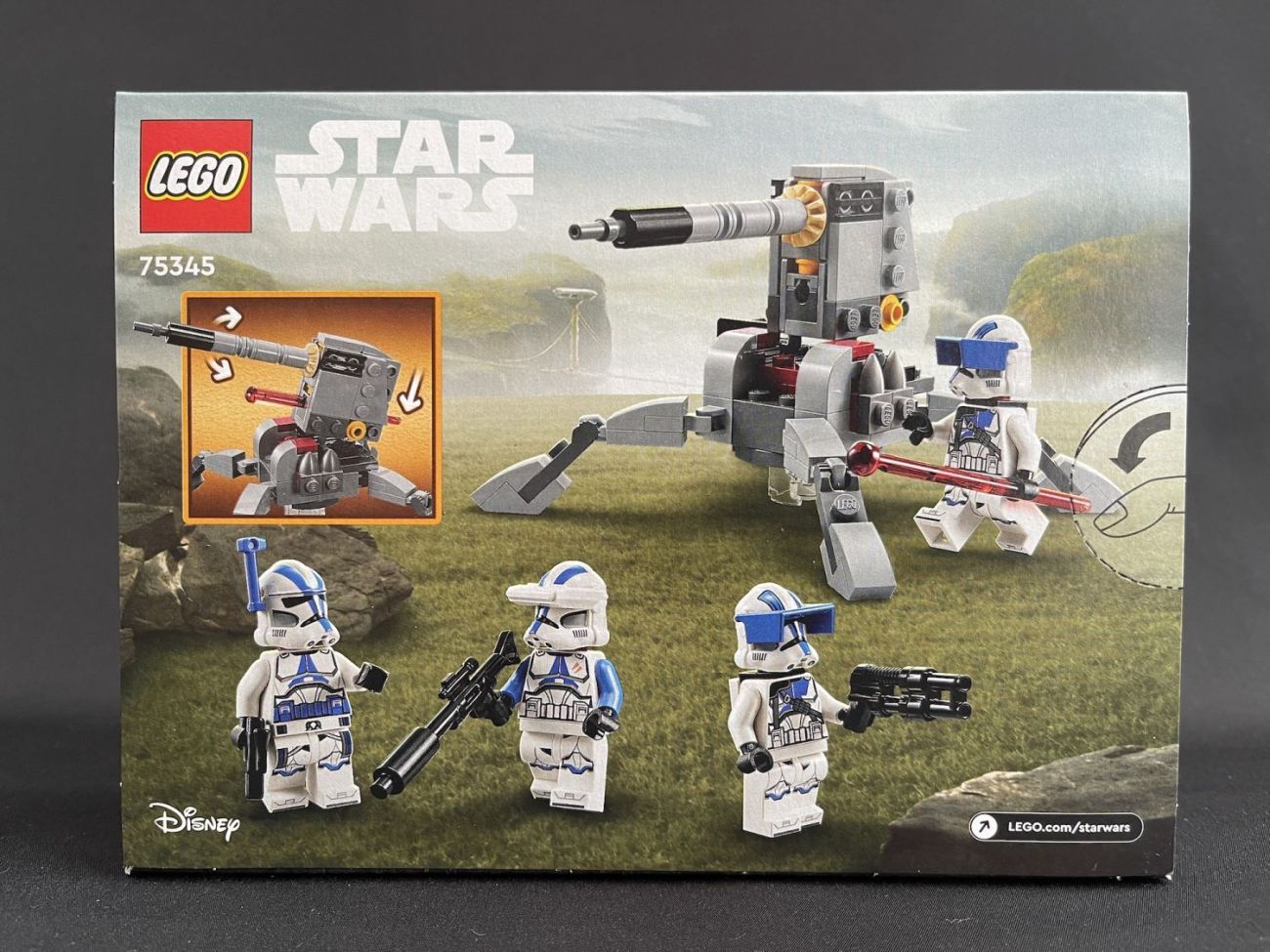 Endlich neues Zubehör: LEGO 75345 501st Clone Troopers Battle Pack im Review