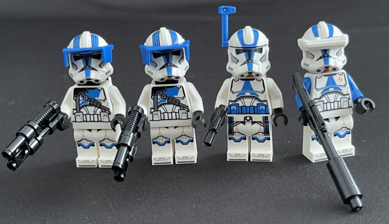 Endlich neues Zubehör: LEGO 75345 501st Clone Troopers Battle Pack im Review