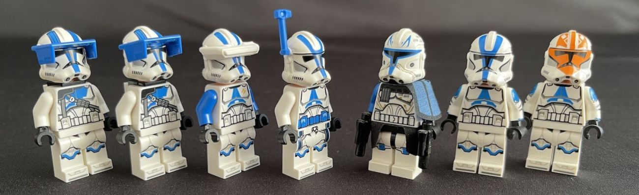 Endlich neues Zubehör: LEGO 75345 501st Clone Troopers Battle Pack im Review
