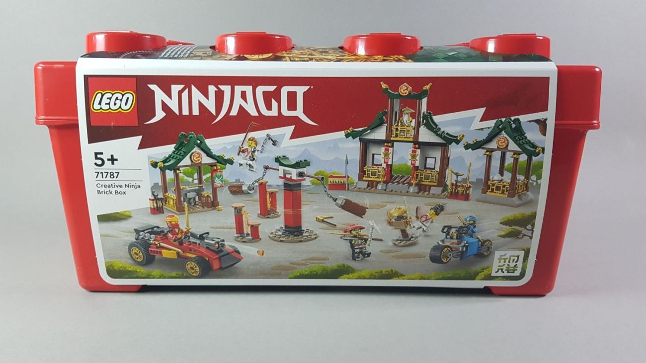 Viele große Steine mit schicker Box: LEGO Ninjago 71787 Kreative Ninja Steinebox im Review