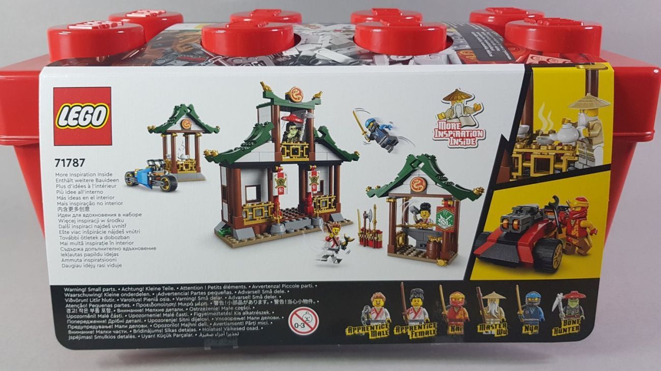 Viele große Steine mit schicker Box: LEGO Ninjago 71787 Kreative Ninja Steinebox im Review