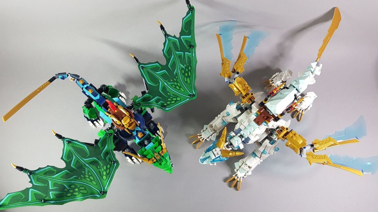 Das bessere B Modell? LEGO Ninjago 71786 Zanes Eisdrache im Review Teil 2