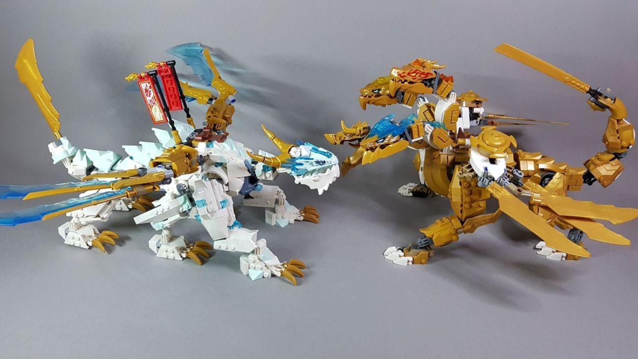 Das bessere B Modell? LEGO Ninjago 71786 Zanes Eisdrache im Review Teil 2