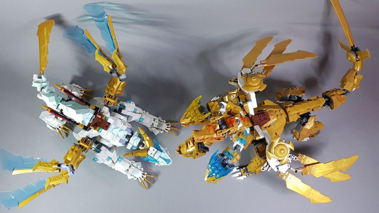 Das bessere B Modell? LEGO Ninjago 71786 Zanes Eisdrache im Review Teil 2