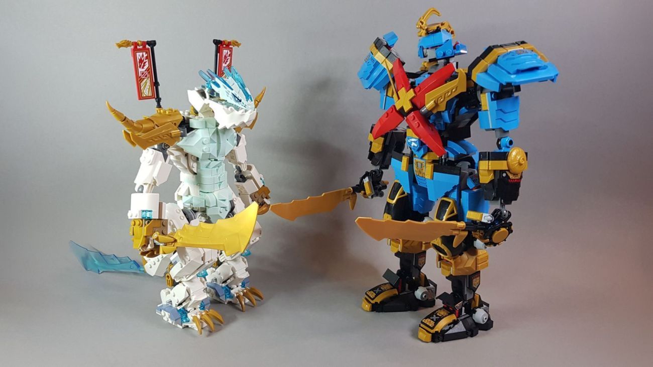 Das bessere B Modell? LEGO Ninjago 71786 Zanes Eisdrache im Review Teil 2