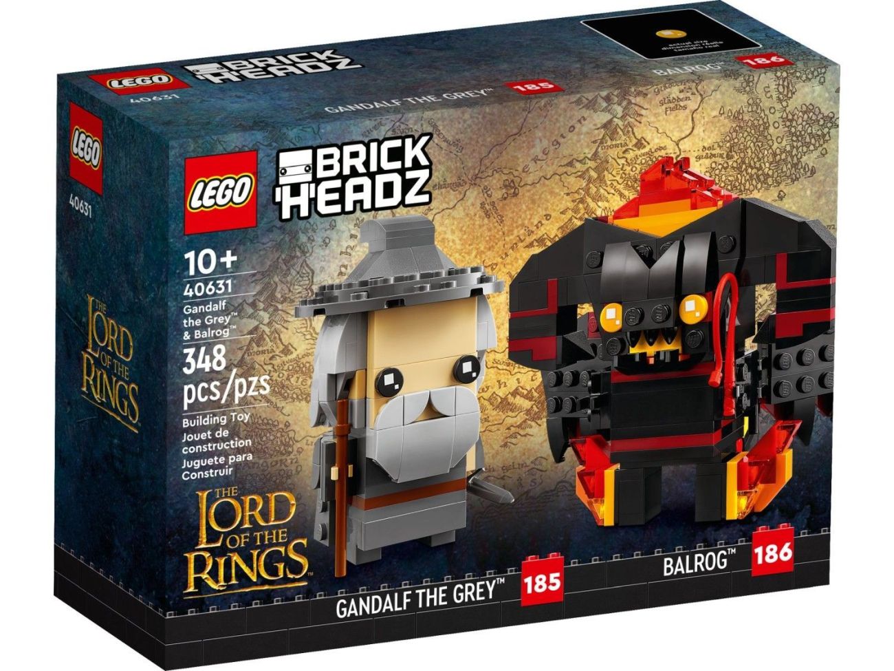 Die Rückkehr von LEGO Herr der Ringe: 6 neue BrickHeadz erscheinen im Januar 2023