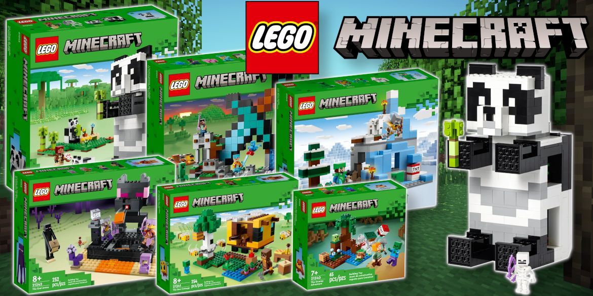 im Januar-Neuheiten 2023 LEGO Überblick Die Minecraft