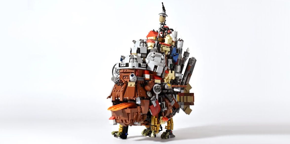 LEGO Ideas Motorized Howl's Moving Castle
