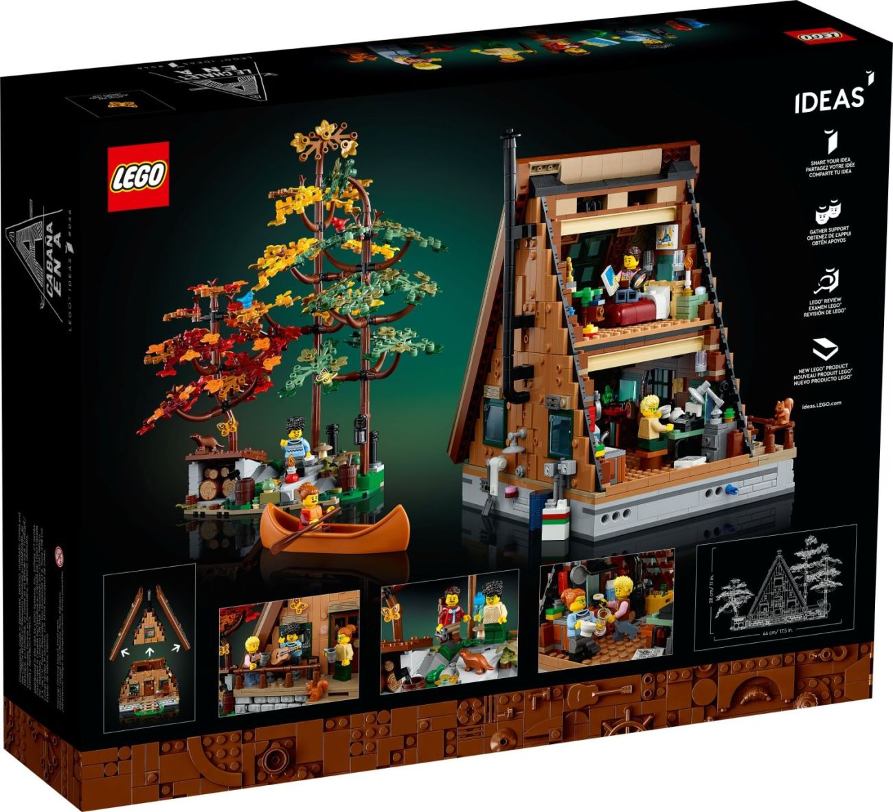 LEGO 21338 Finnhütte