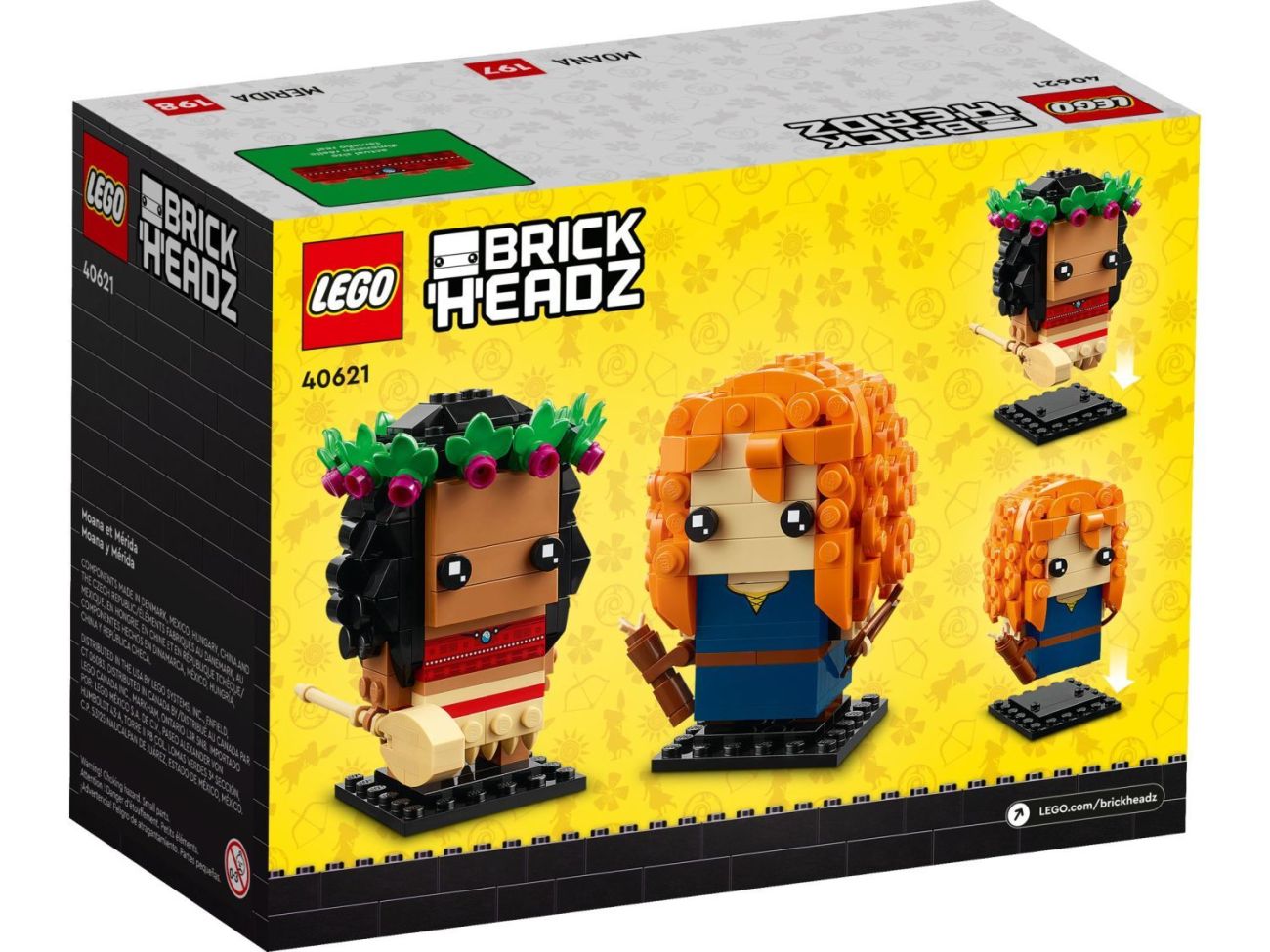 LEGO BrickHeadz 40621 Vaiana und Merida