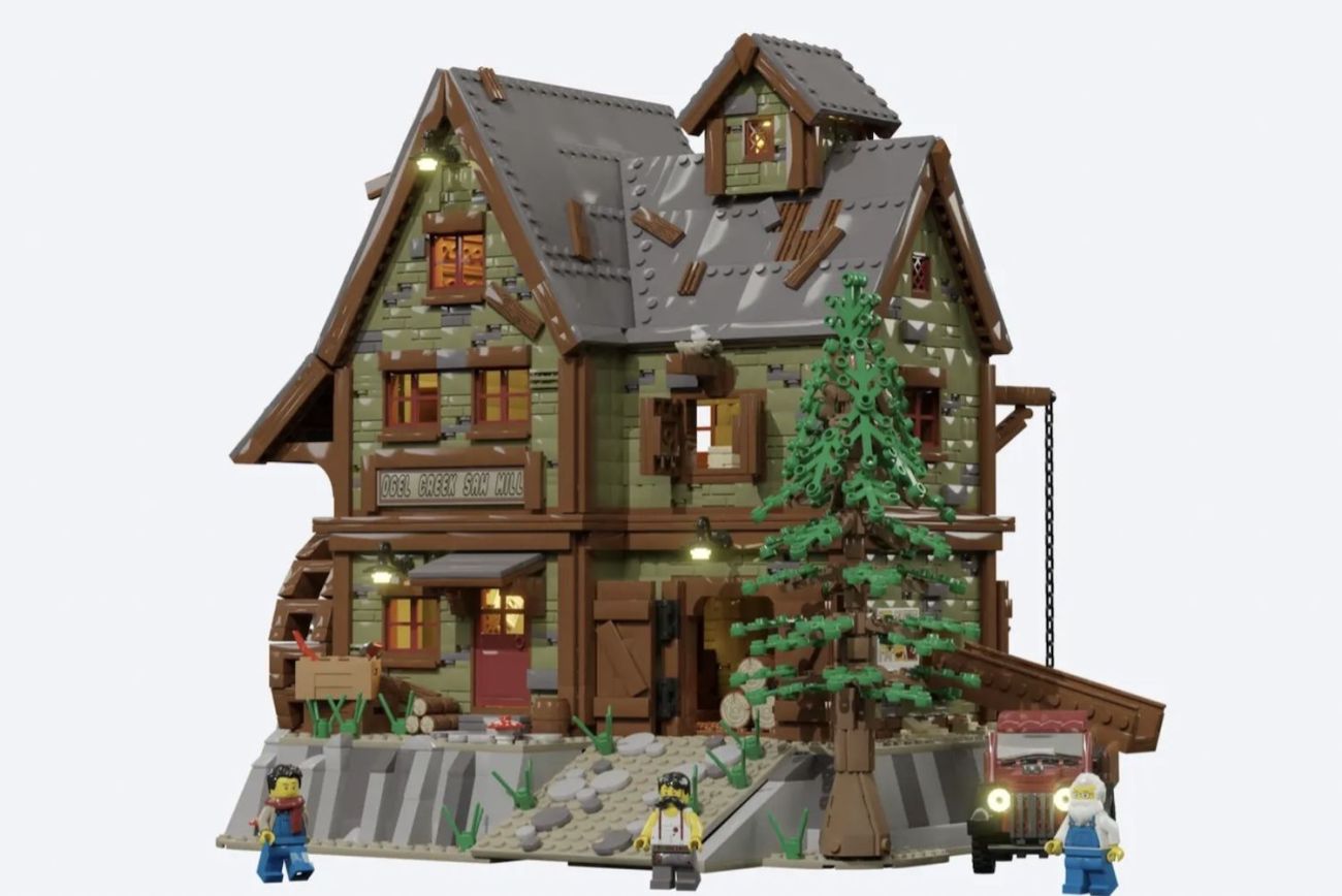 LEGO Ideas Ogel Creek Saw Mill