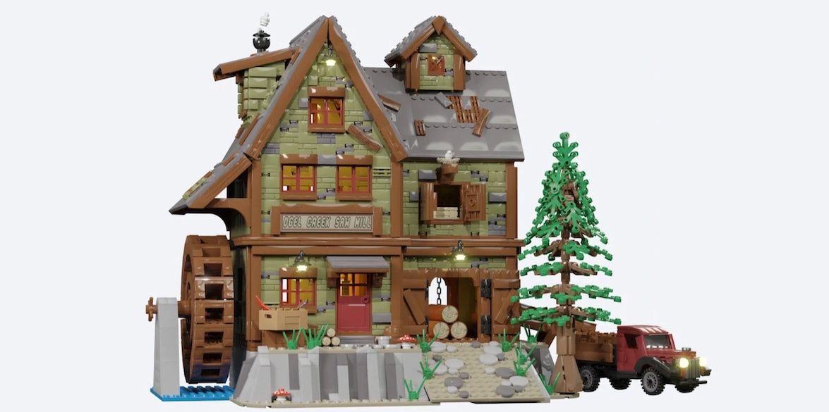 LEGO Ideas Ogel Creek Saw Mill