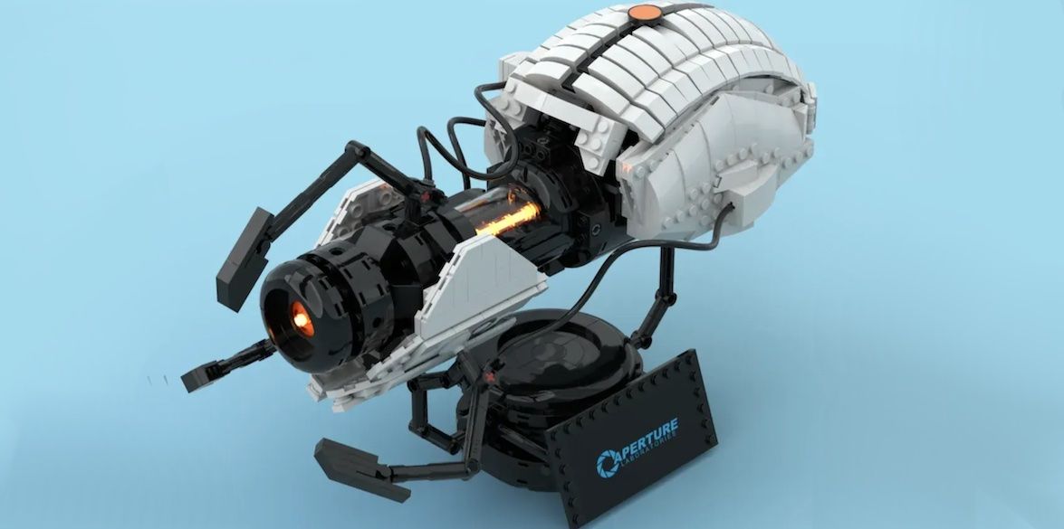 LEGO Ideas Portal 2 Quantum Tunnelling Device. The Portal Gun