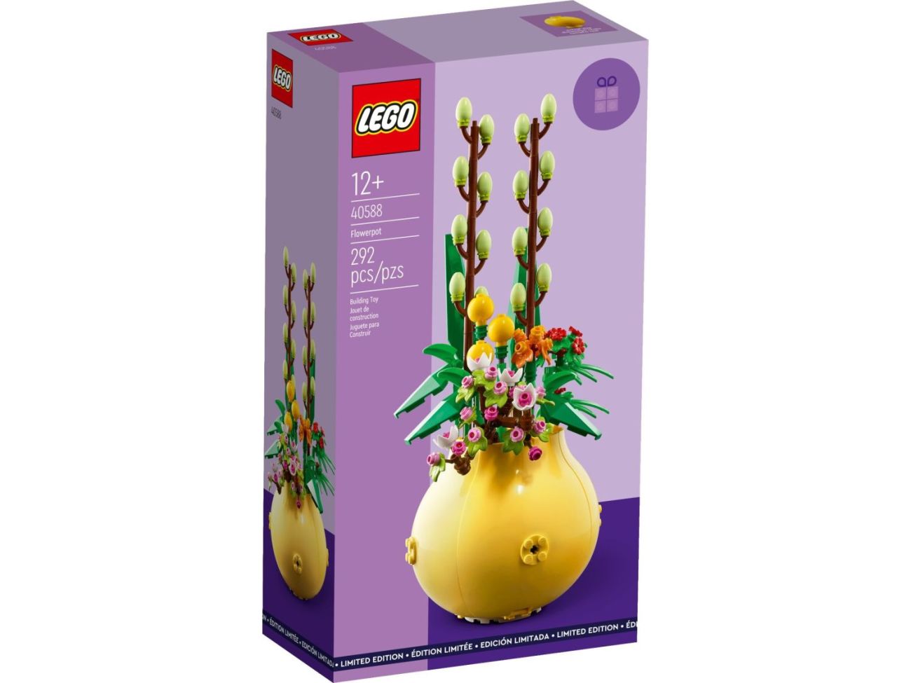 LEGO GWPs im April 2023: 40588 Blumentopf, 40589 Piratenschiffspielplatz, 40590 Häuser der Welt 2 & 40606 Frühlingsvergnügen