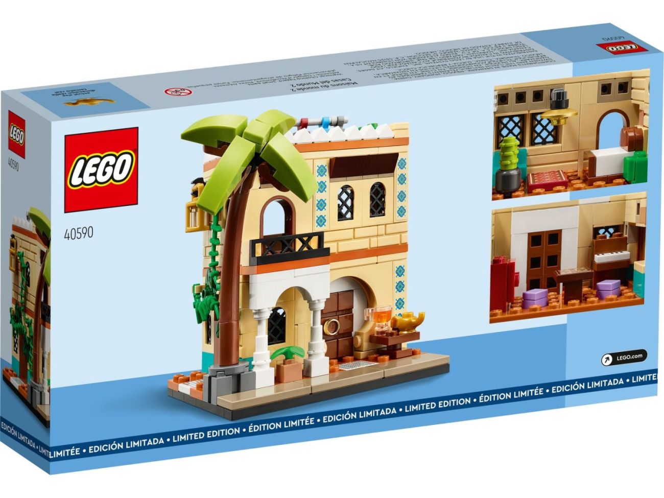 LEGO GWPs im April 2023: 40588 Blumentopf, 40589 Piratenschiffspielplatz, 40590 Häuser der Welt 2 & 40606 Frühlingsvergnügen