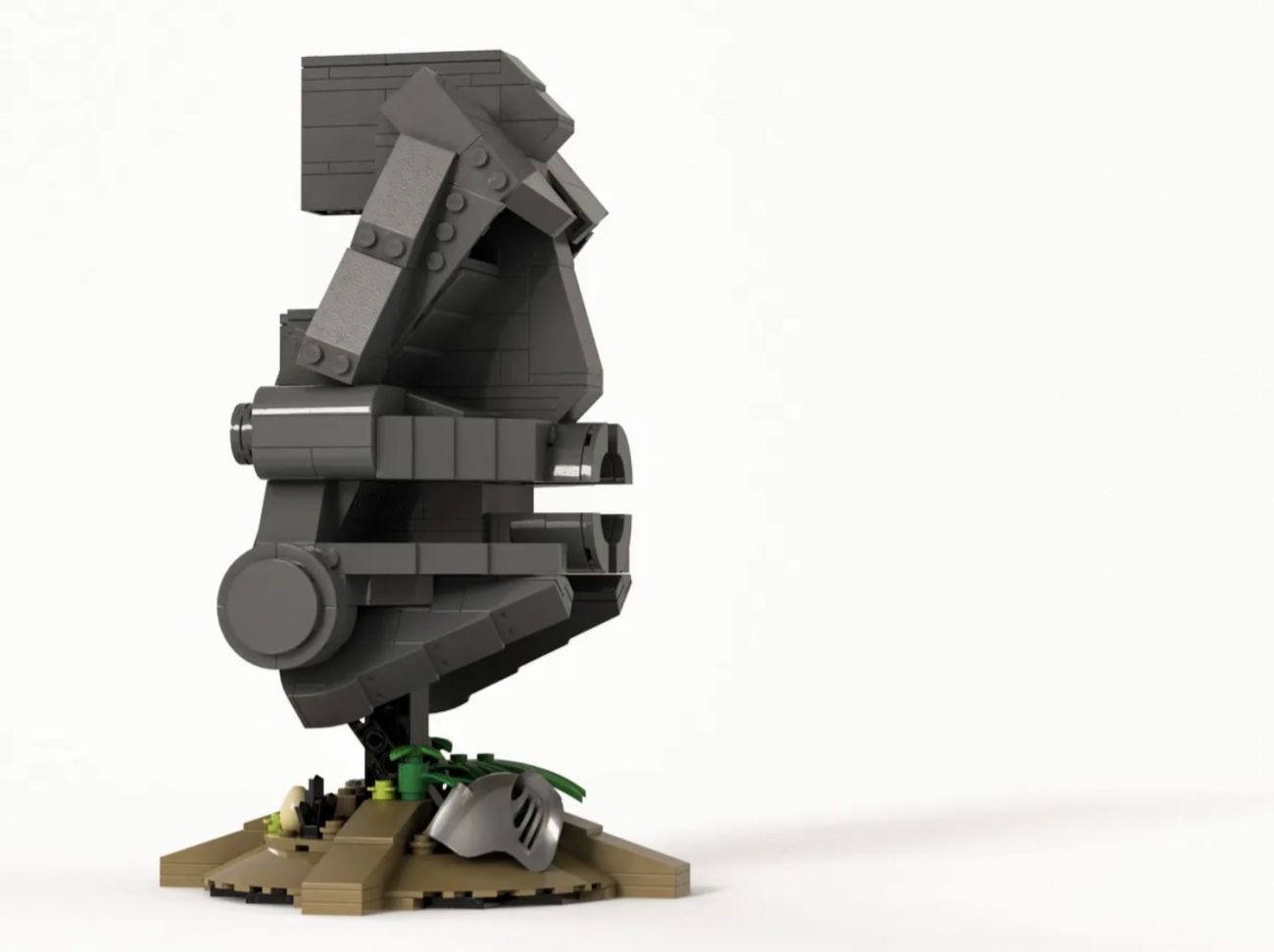 LEGO Ideas Bioncle Toa Head Statue