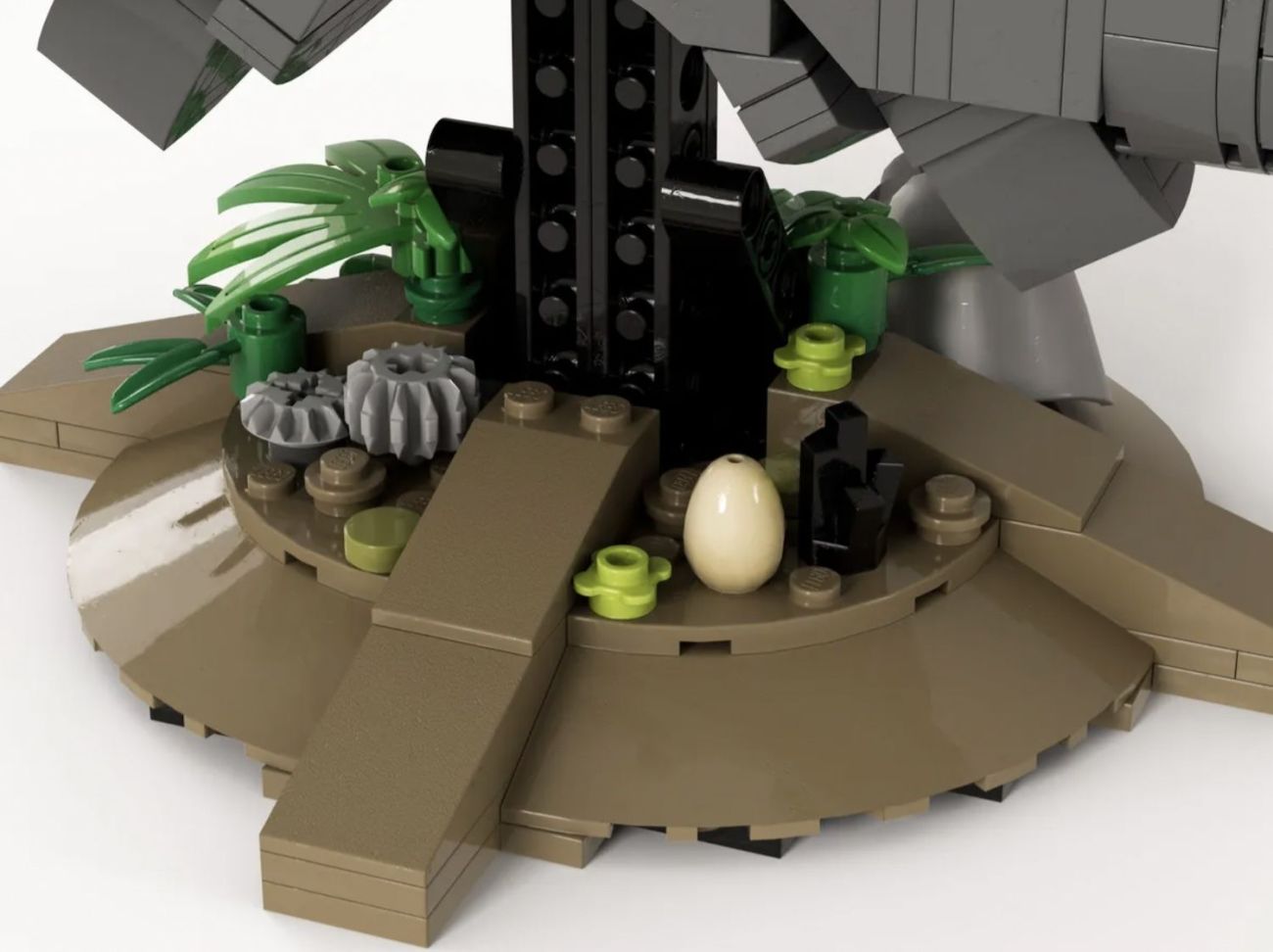 LEGO Ideas Bioncle Toa Head Statue
