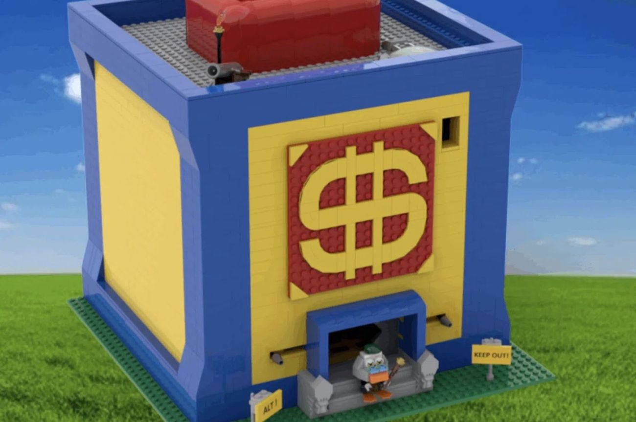 LEGO Ideas Ducktales The Money Bin