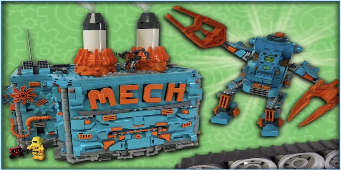 LEGO Ideas Robotic Mech Factory