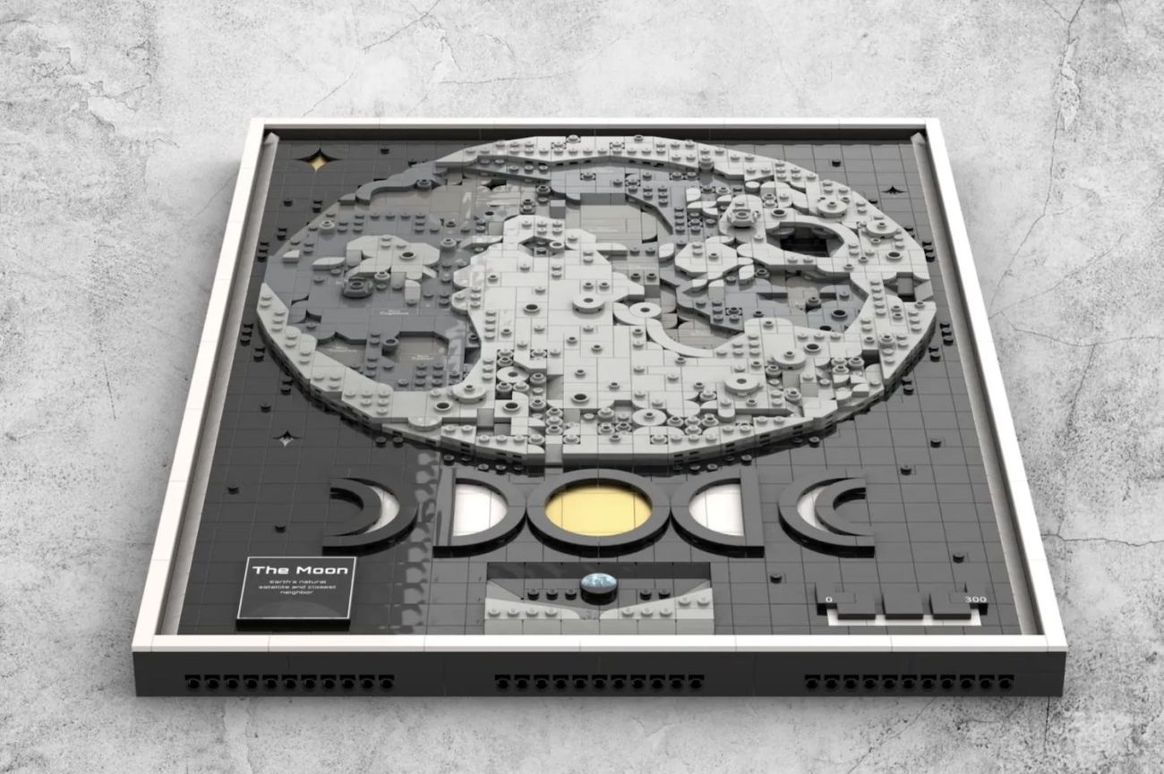 LEGO Ideas The Moon Earth's Companion Mond