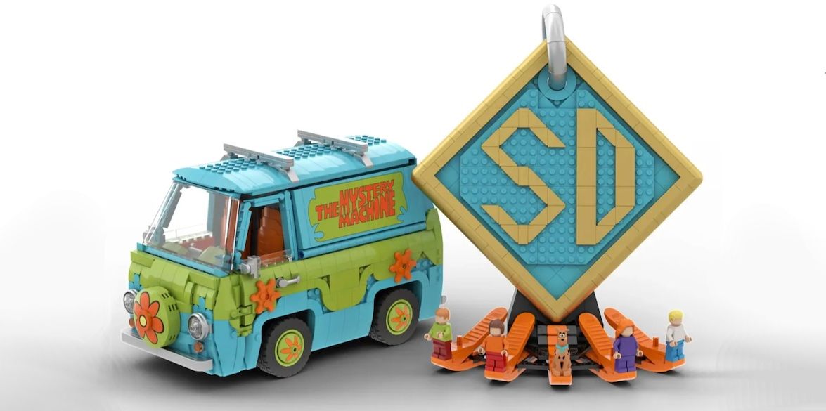 LEGO Ideas Scooby Doo Mystery Machine