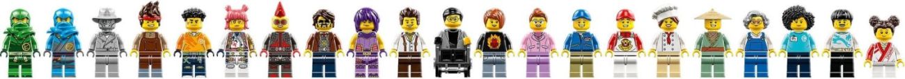 LEGO 71799 Ninjago City Markets neu vorgestellt: 21 Minifiguren, Seilbahn & vieles mehr