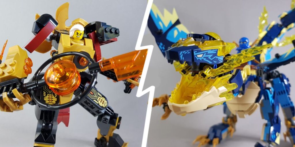 Gut gegen Böse: LEGO 71796 Kaiserliches Mech-Duell gegen den ...