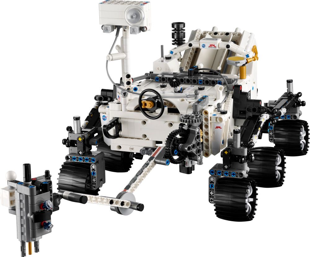 LEGO Technic 2023 Juni Neuheiten: 42157 John Deere 948L-II Skidder, 42158 NASA Mars Rover Perseverance, 42162 Bugatti Bolide