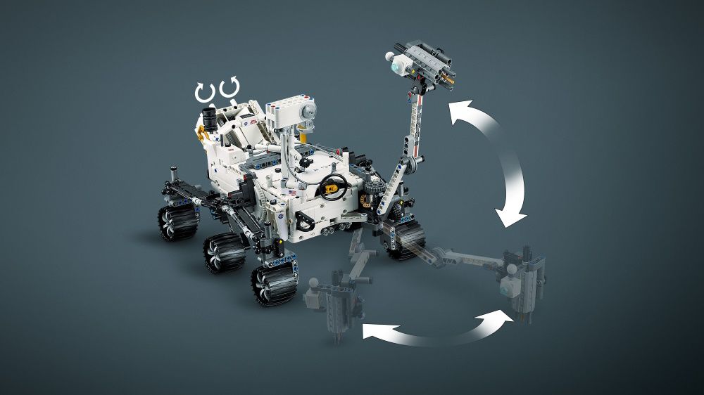 LEGO Technic 2023 Juni Neuheiten: 42157 John Deere 948L-II Skidder, 42158 NASA Mars Rover Perseverance, 42162 Bugatti Bolide
