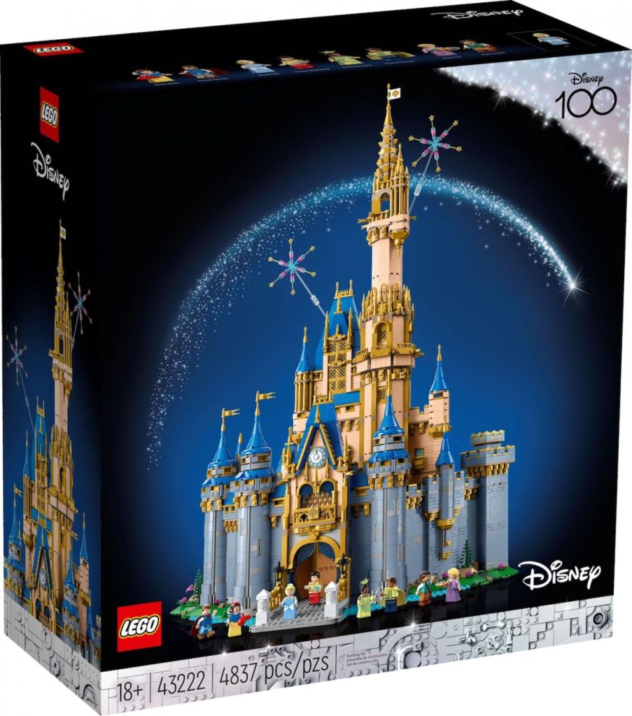 LEGO Disney Schloss (43222) offiziell vorgestellt: Cinderella Schloss Remake zu 100 Jahre Disney