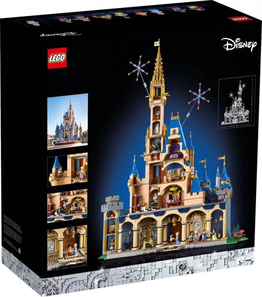 LEGO Disney Schloss (43222) offiziell vorgestellt: Cinderella Schloss Remake zu 100 Jahre Disney