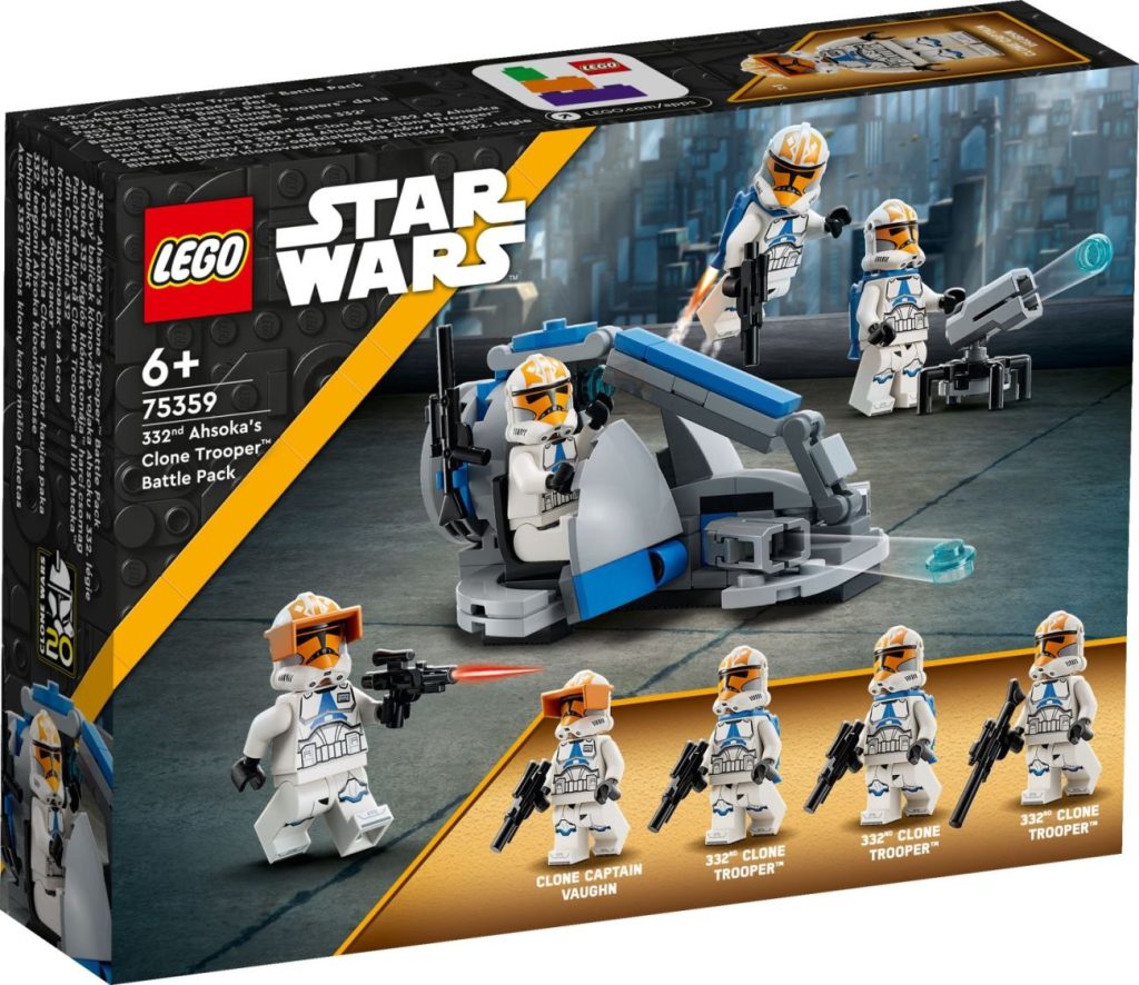 Amazon: LEGO Star Wars Ahsokas Clone Trooper der 332. Kompanie mit 28% Rabatt